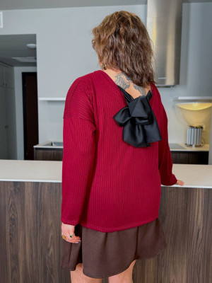 Кофточка с бантом на спинке MA-N2158T450