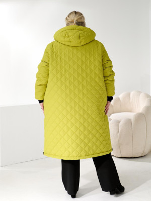 Довга стьогана куртка DV-R3710T1400