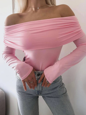 Базовый топ с открытыми плечами DMP-R1876T270