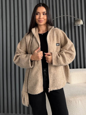 Куртка альпака с сумочкой NOB-A26003T790