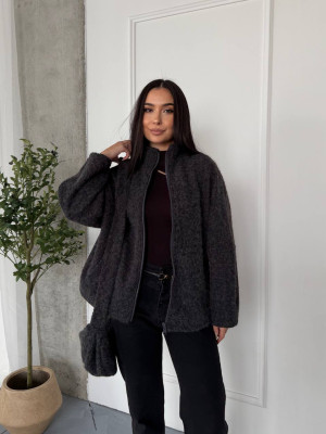 Куртка альпака с сумочкой NOB-A26003T790