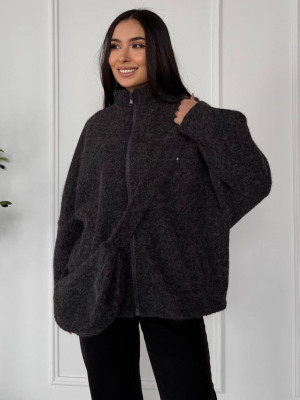 Куртка альпака с сумочкой NOB-A26003T790