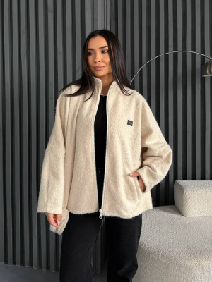 Куртка альпака с сумочкой NOB-A26003T790