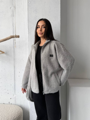 Куртка альпака с сумочкой NOB-A26003T790