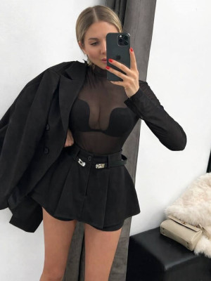 Стильный костюм тройка EST-A5939T950