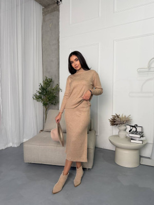 Трикотажный костюм с юбкой NOB-A26002T590