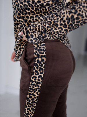 Женский велюровый костюм LZ-A1343T750