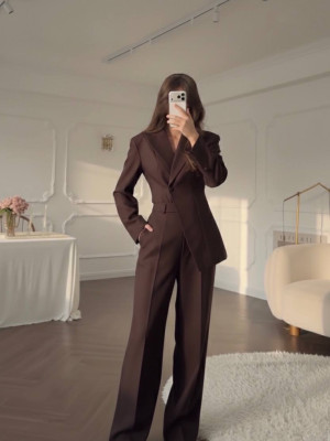 Классический женский костюм BRA-A283T829