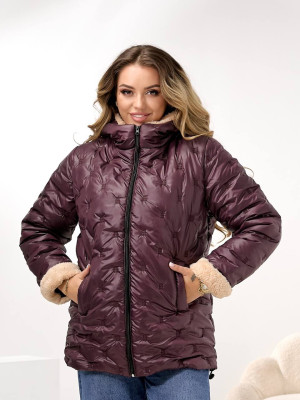 Женская куртка с мехом DV-R4431T1050