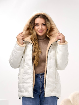 Женская куртка с мехом DV-R4431T1050