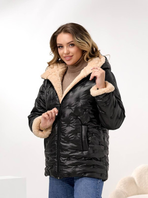 Женская куртка с мехом DV-R4431T1050