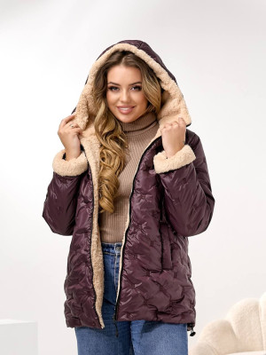 Женская куртка с мехом DV-R4431T1050