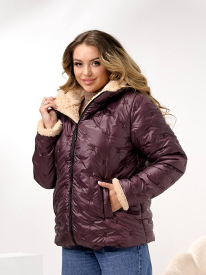 Женская куртка с мехом DV-R4431T1050