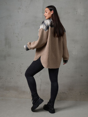 Женская теплая рубашка IS-A220T680