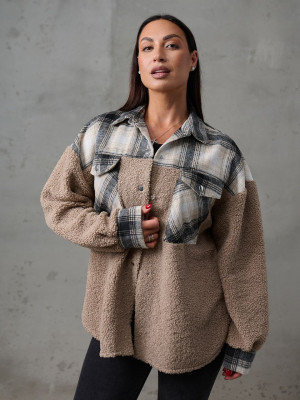 Женская теплая рубашка IS-A220T680