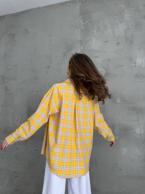 Фланелева оверсайз сорочка MV-A864T690