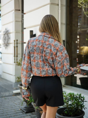 Фланелева оверсайз сорочка MV-A864T690