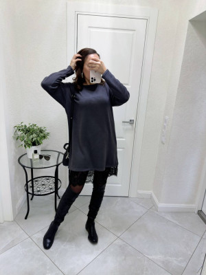 Сукня-туніка з мереживом AMU-A956T550