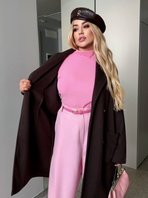 Жіноче кашемірове пальто DOL-A905T850