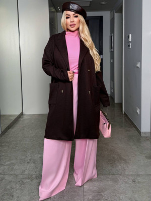 Жіноче кашемірове пальто DOL-A905T850