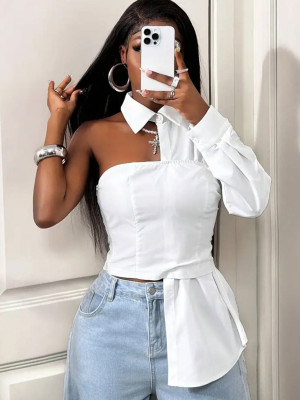 Стильна жіноча сорочка YLM-A658T440