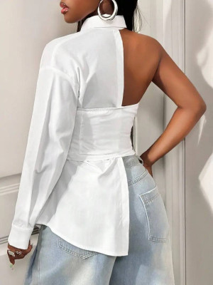 Стильна жіноча сорочка YLM-A658T440