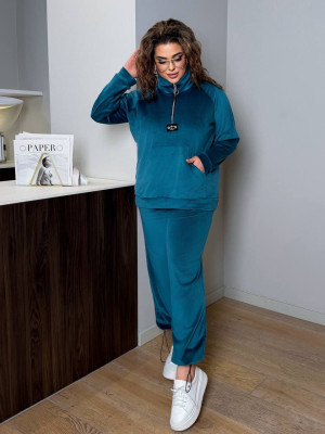 Велюровый спортивный костюм AD-A7992.1T600