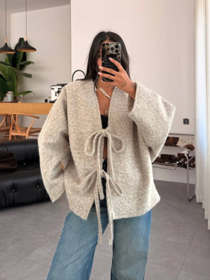 Свободный кардиган на завязках AP-A0512T670