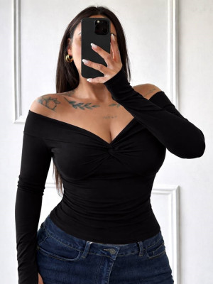 Кофточка с открытыми плечами INS-A486T450