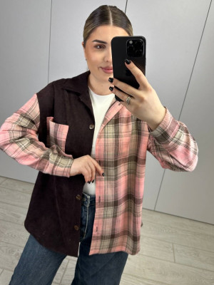 Рубашка комбинированная AB-A1851T15