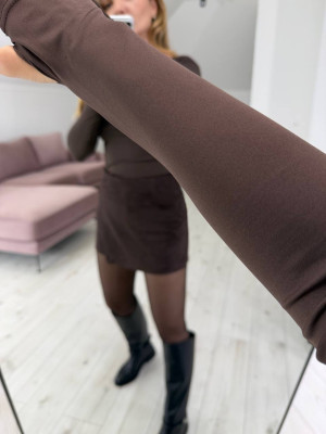 Лонсгле с вырезом для пальчика KG-A1163T270