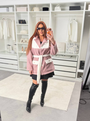 Теплое пальто тедди MA-N2176T850