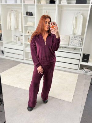 Велюровий прогулянковий костюм MA-N2179T780