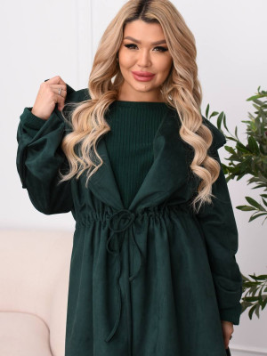 Замшевый кардиган-пальто MA-N2175T850