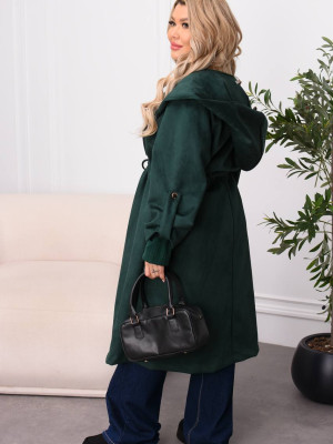 Замшевый кардиган-пальто MA-N2175T850