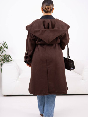 Замшевый кардиган-пальто MA-N2175T850