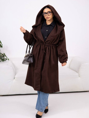 Замшевый кардиган-пальто MA-N2175T850