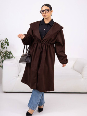 Замшевый кардиган-пальто MA-N2175T850