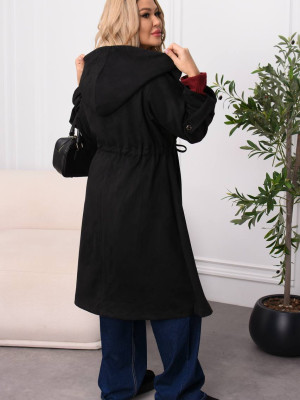 Замшевый кардиган-пальто MA-N2175T850