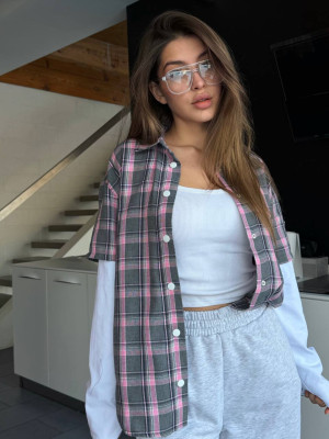 Стильная женская рубашка LK-A373T550