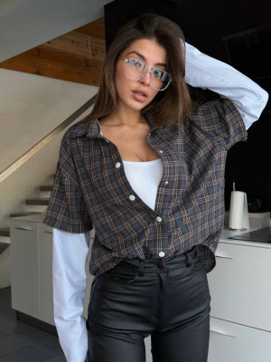 Стильная женская рубашка LK-A373T550