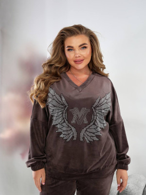 Стильный прогулочный костюм MOV-A486T800