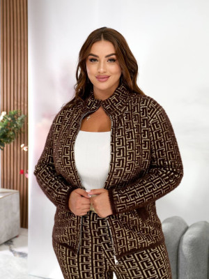 Стильный костюм из альпаки MAX-A340T1200