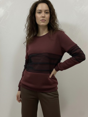 Женский свитшот на флисе JA-A741.3T250