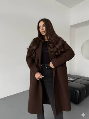 Стильное кашемировое пальто AM-A5329T1200