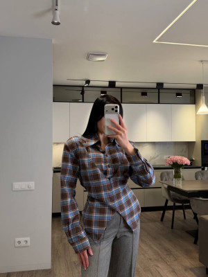 Рубашка с имитацией корсета MV-A889T890