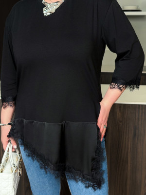 Блуза с кружевом ELR-A4084T500