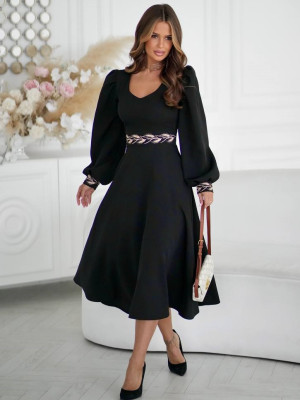 Платье с вышивкой KA-A7559T850
