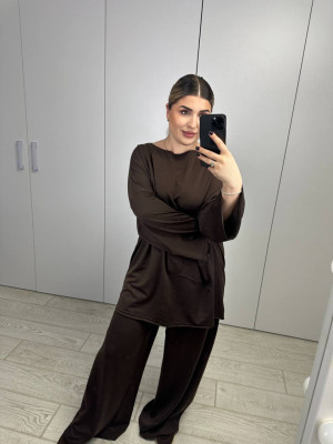 Прогулочный оверсайз костюм AB-A1853T17