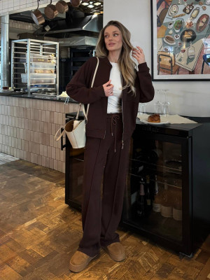 Жіночий теплий костюм RK-A671T850